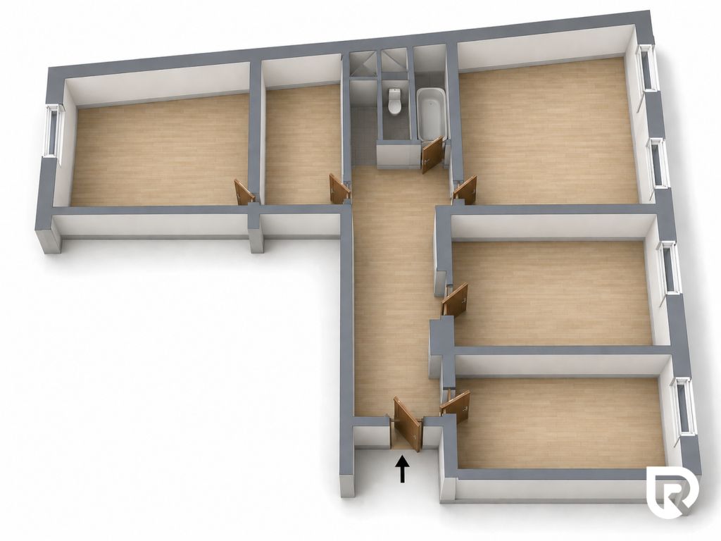 podorys 90m2
